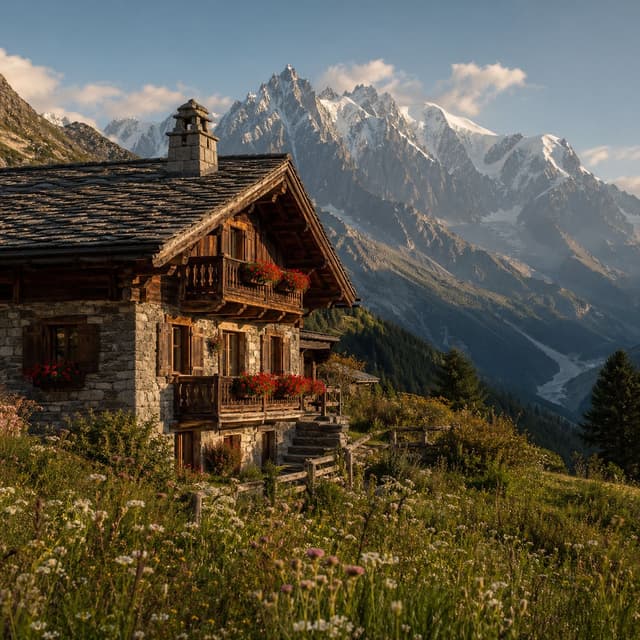 Chalet à Chamonix